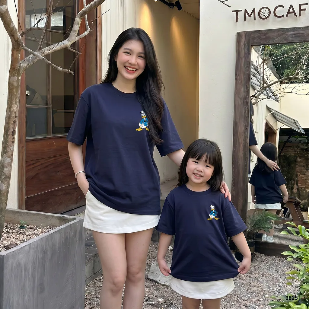 Áo thun gia đình mẹ và bé Donaldd Duck dễ thương Kado 3825_thumbnail_4