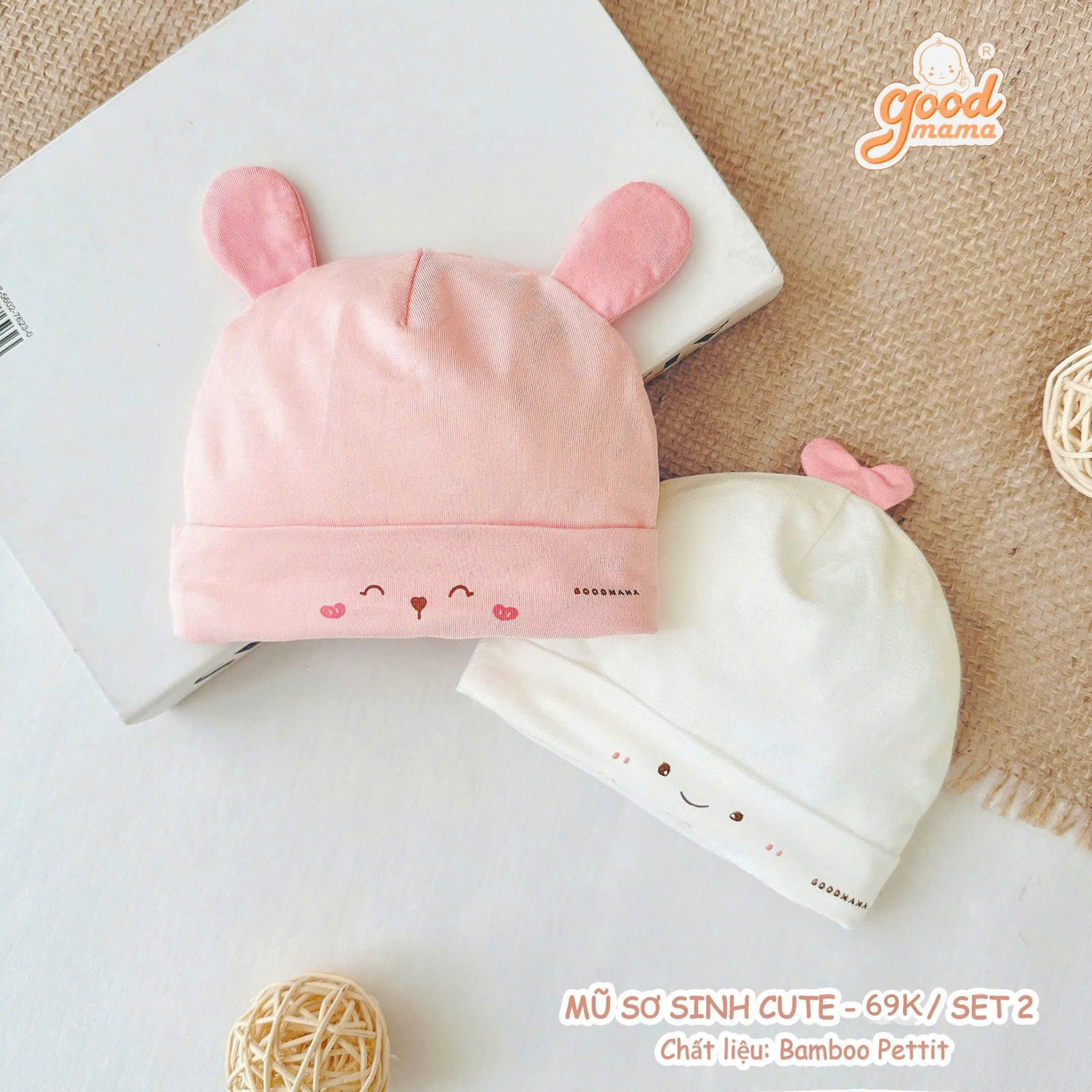 SET 2 Mũ sơ sinh Bamboo-Pettit_thumbnail_1