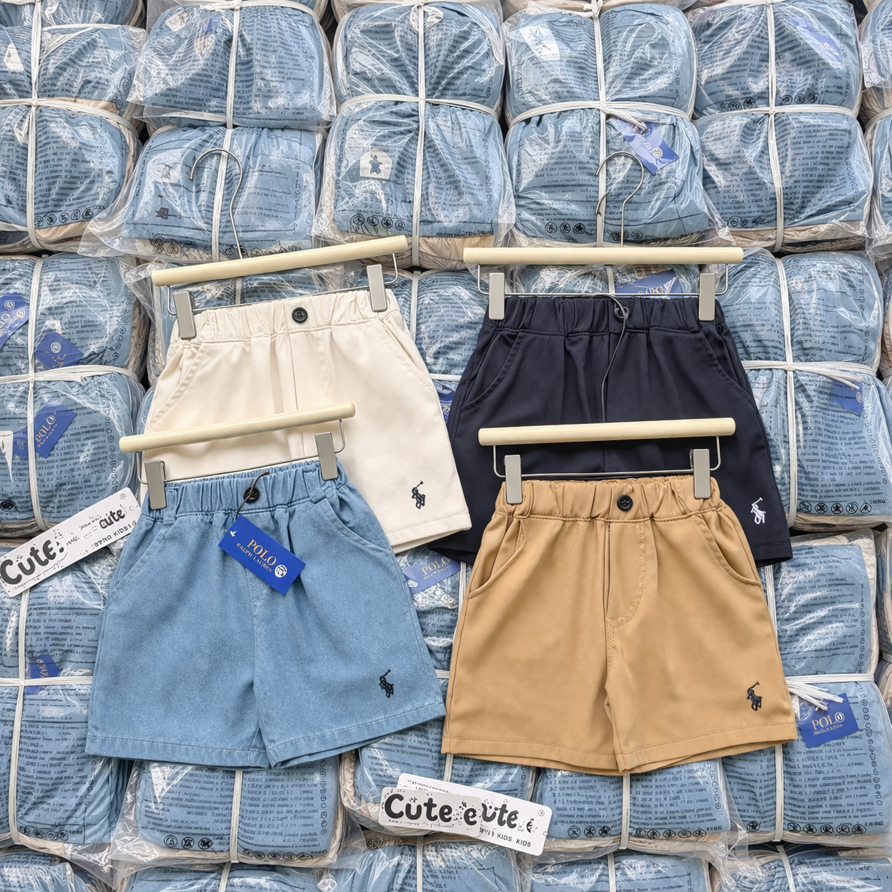 T77 SET 4 QUẦN KAKI MỀM VÀ BÒ THÊU NGỰA- A107.90