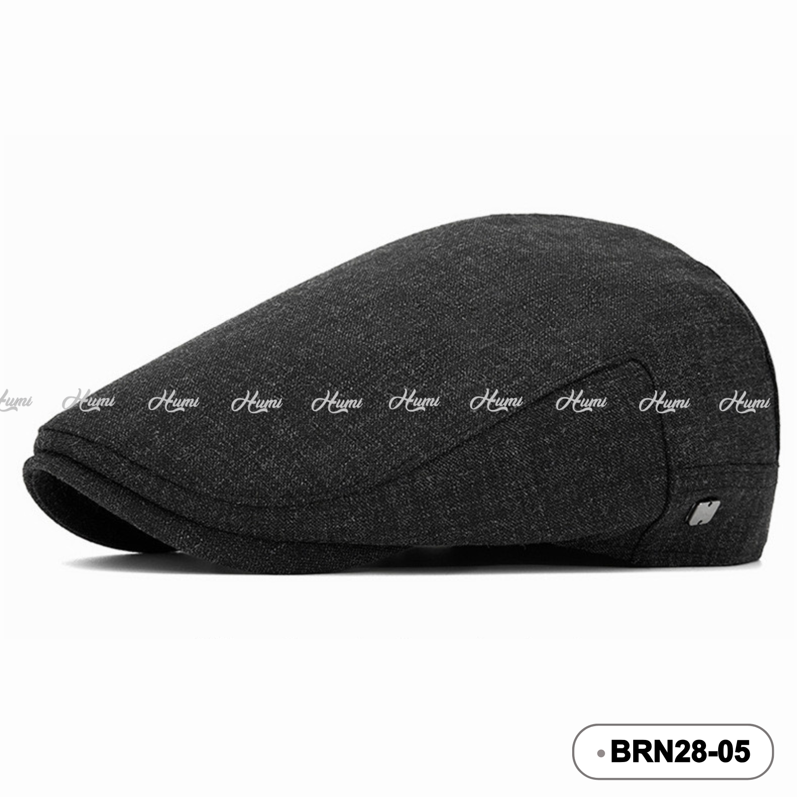 MŨ BERET NAM CAO CẤP (BRN28-05 Đen)