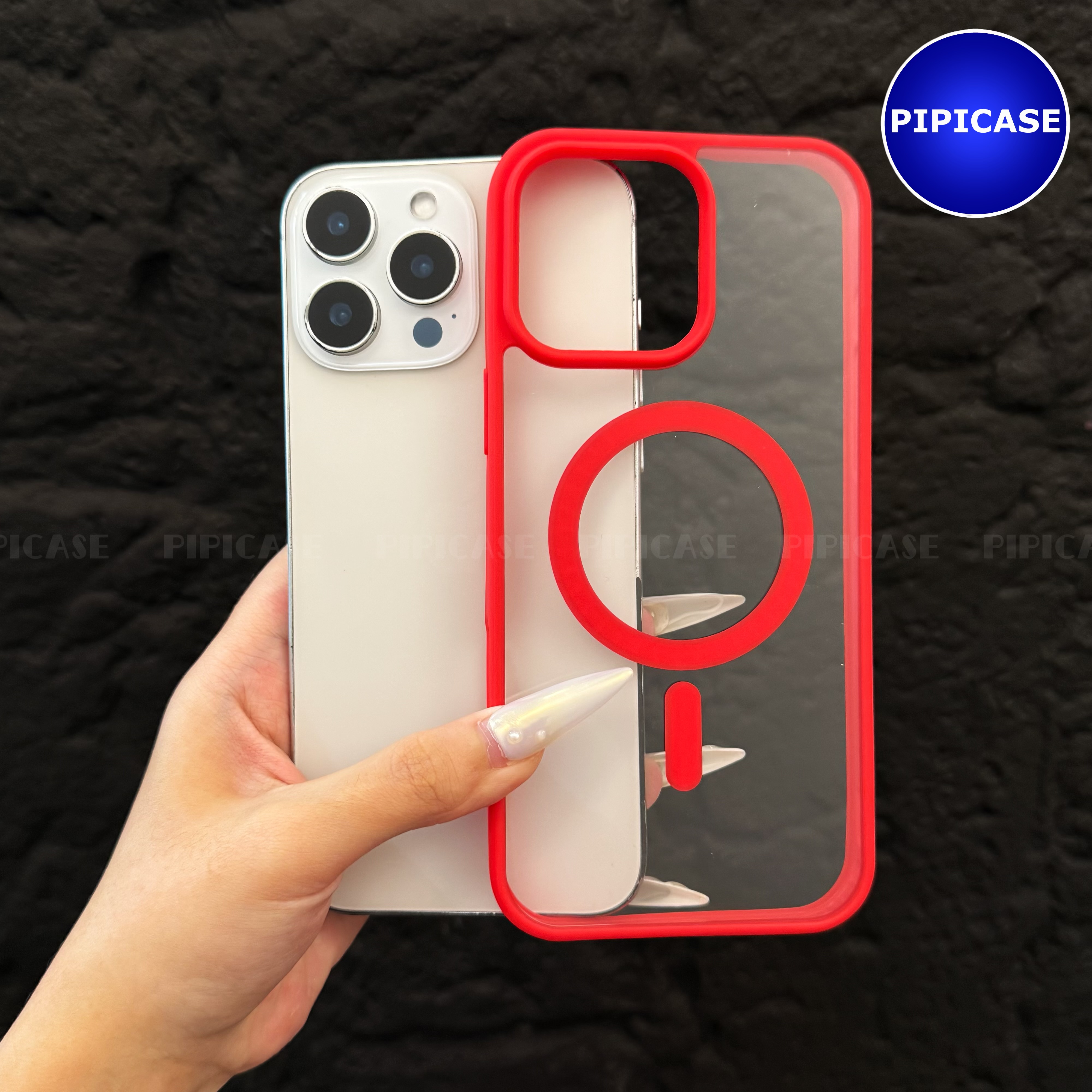 Ốp Lưng iPhone 14 Pro Max - Chic - Đỏ Tươi_thumbnail_9