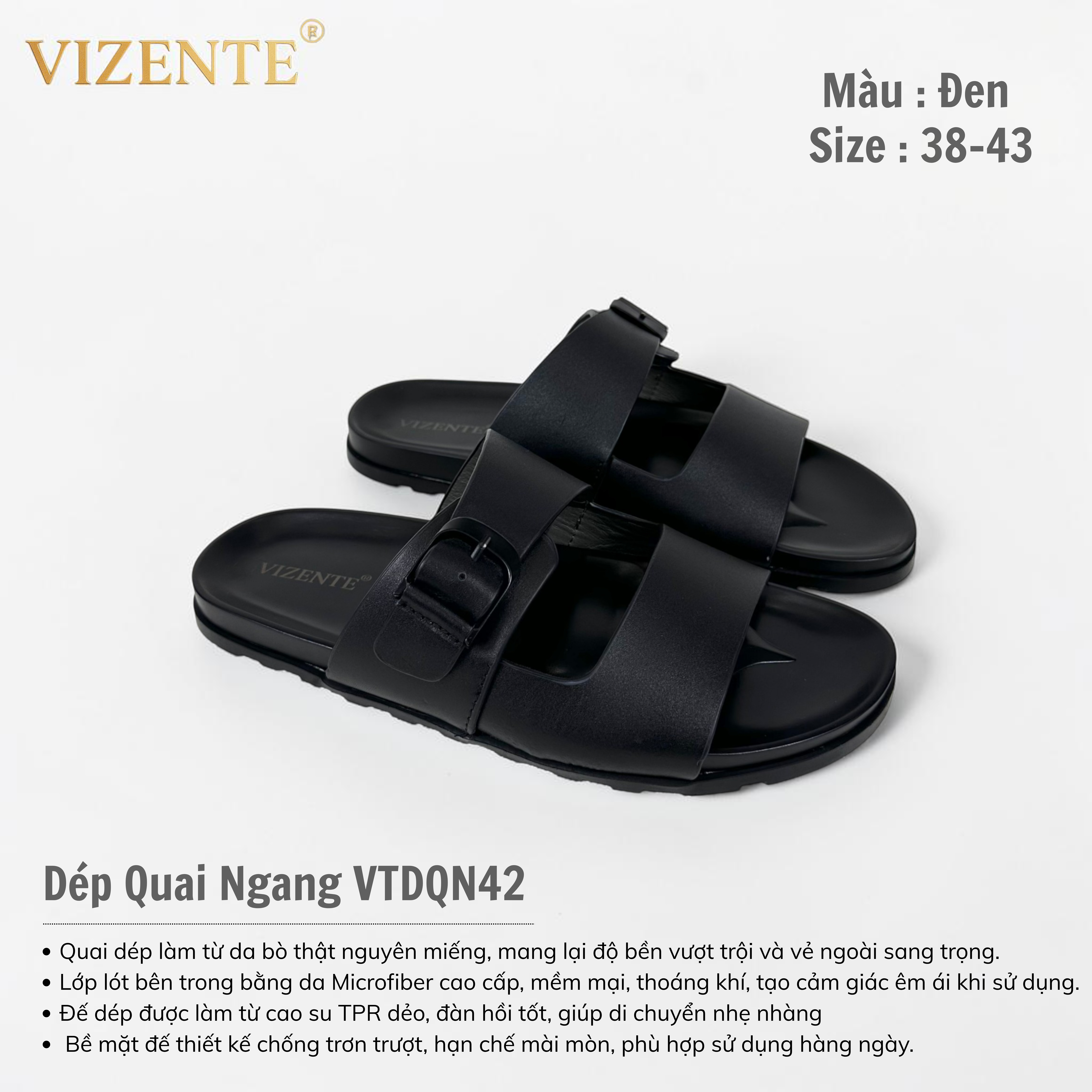Dép Quai Ngang VT42