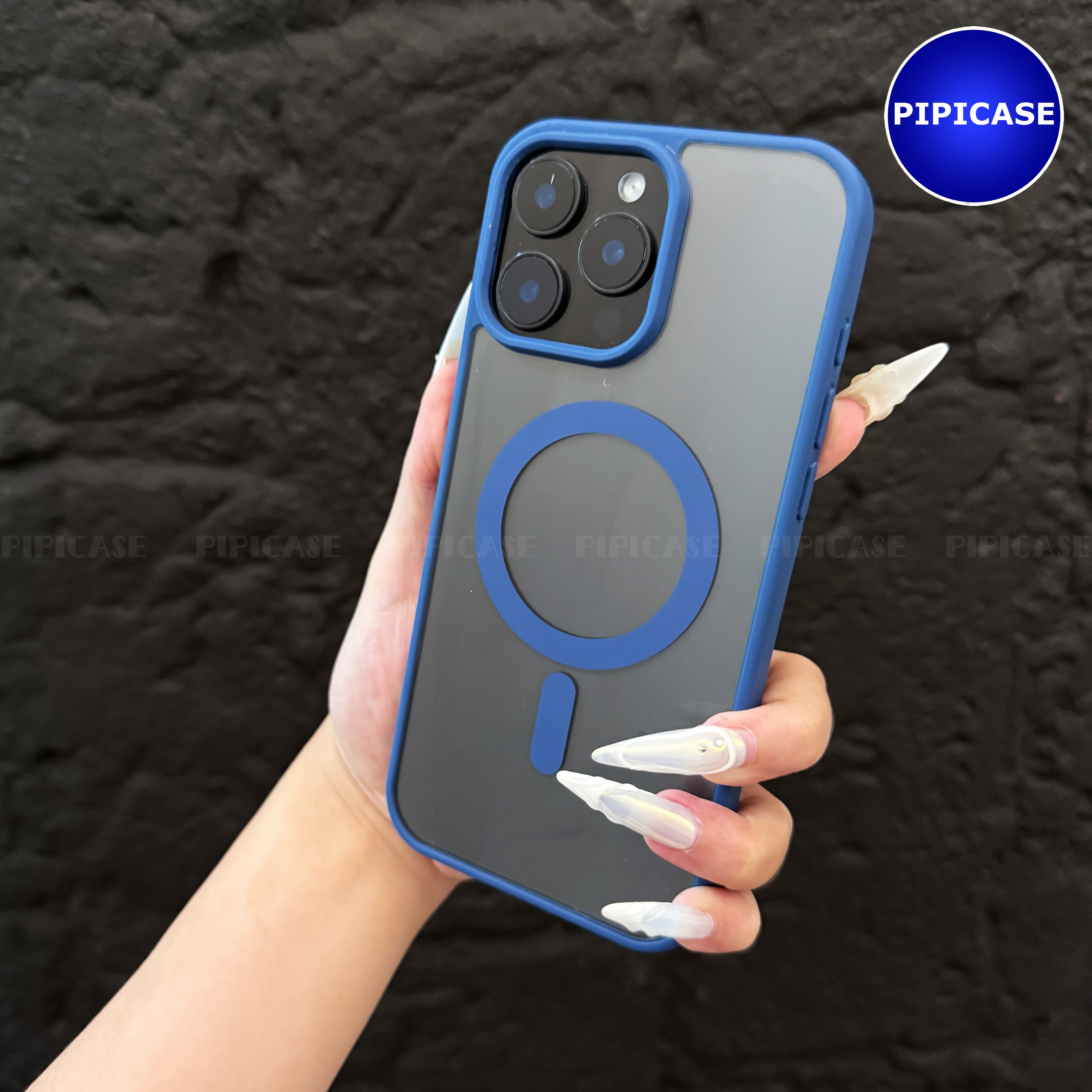 Ốp Lưng iPhone 16 Pro Max - Chic - Xanh Dương_thumbnail_14