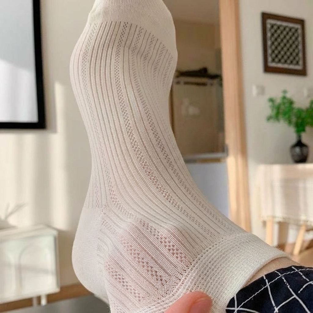 Set 5 Đôi Tất Mùa Hè Thoáng Khí