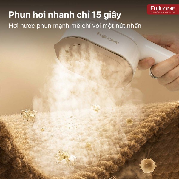 Bàn là  (bàn ủi) hơi nước cầm tay Fujihome SI718AW ( chọn là theo loại vải )_thumbnail_5