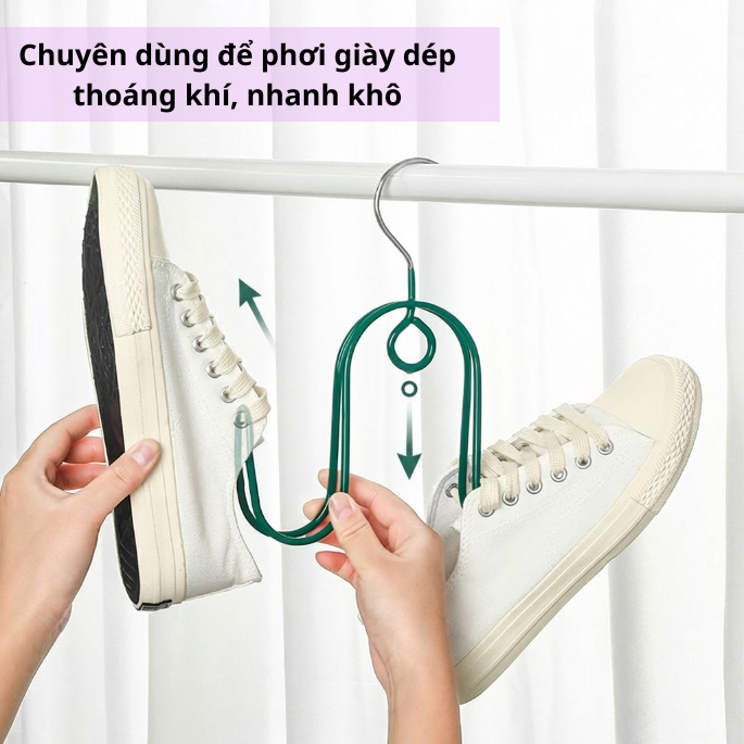 Móc Phơi Giày Dép Đa Năng