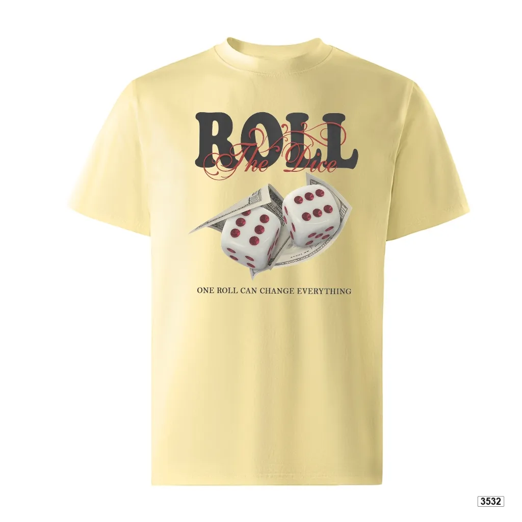 Áo thun nam oversize Roll the dive TeePrint 3532_thumbnail_6