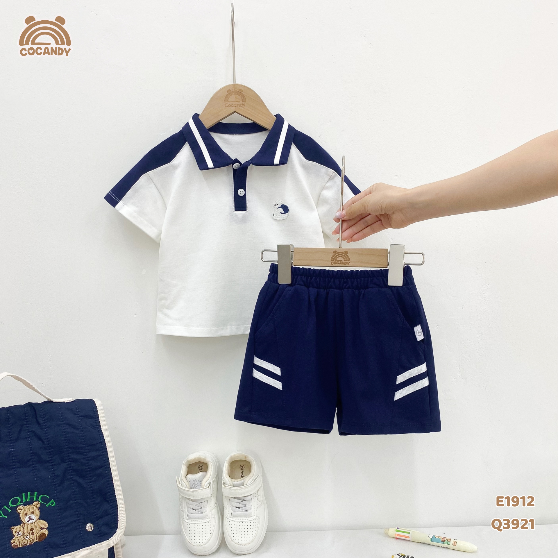 Áo cộc polo TRẮNG tag sóc_thumbnail_1