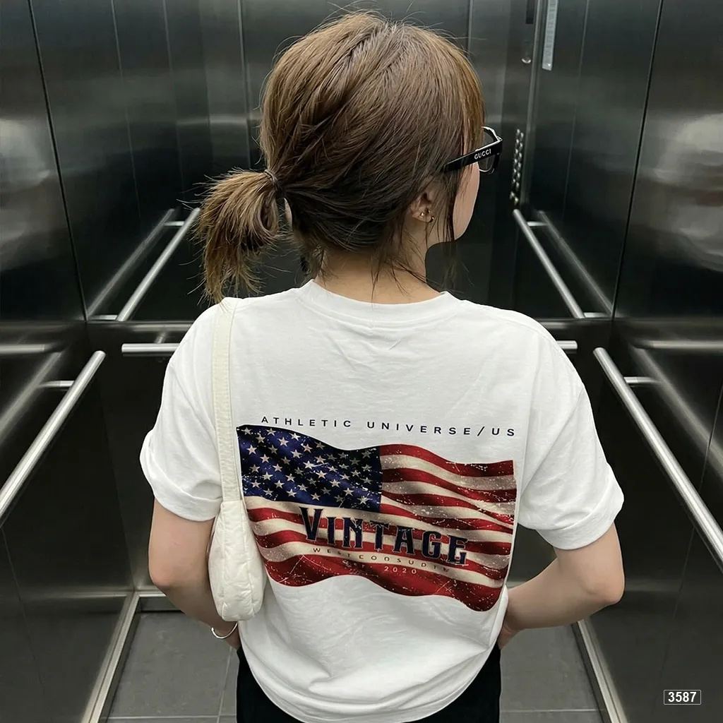 Áo thun boxy unisex phong cách vintage dày dặn đứng form Miucho 3587_thumbnail_5