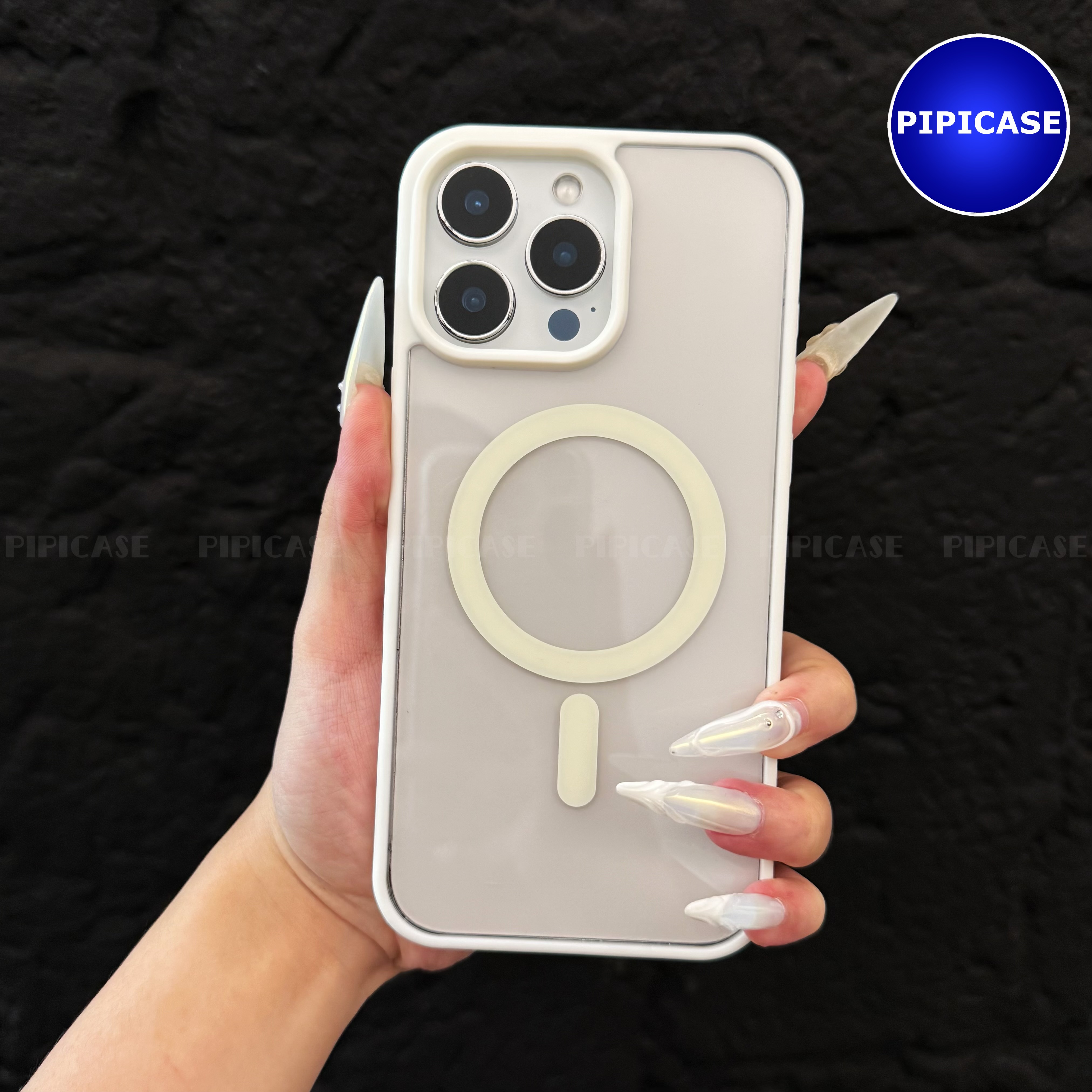 Ốp Lưng iPhone 16 Pro Max - Chic - Trắng_thumbnail_1