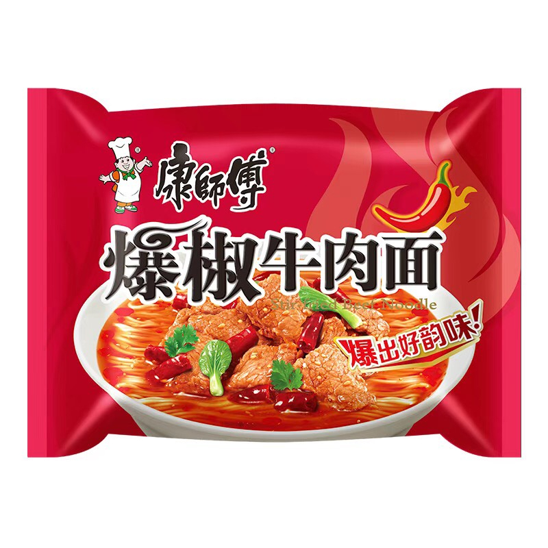 Mỳ Tôm Trung Quốc Hiệu Khang Sư Phụ - Tự Chọn 12-18 Vị, Date Mới, Mì Trung Quốc Siêu Thơm Ngon_thumbnail_12