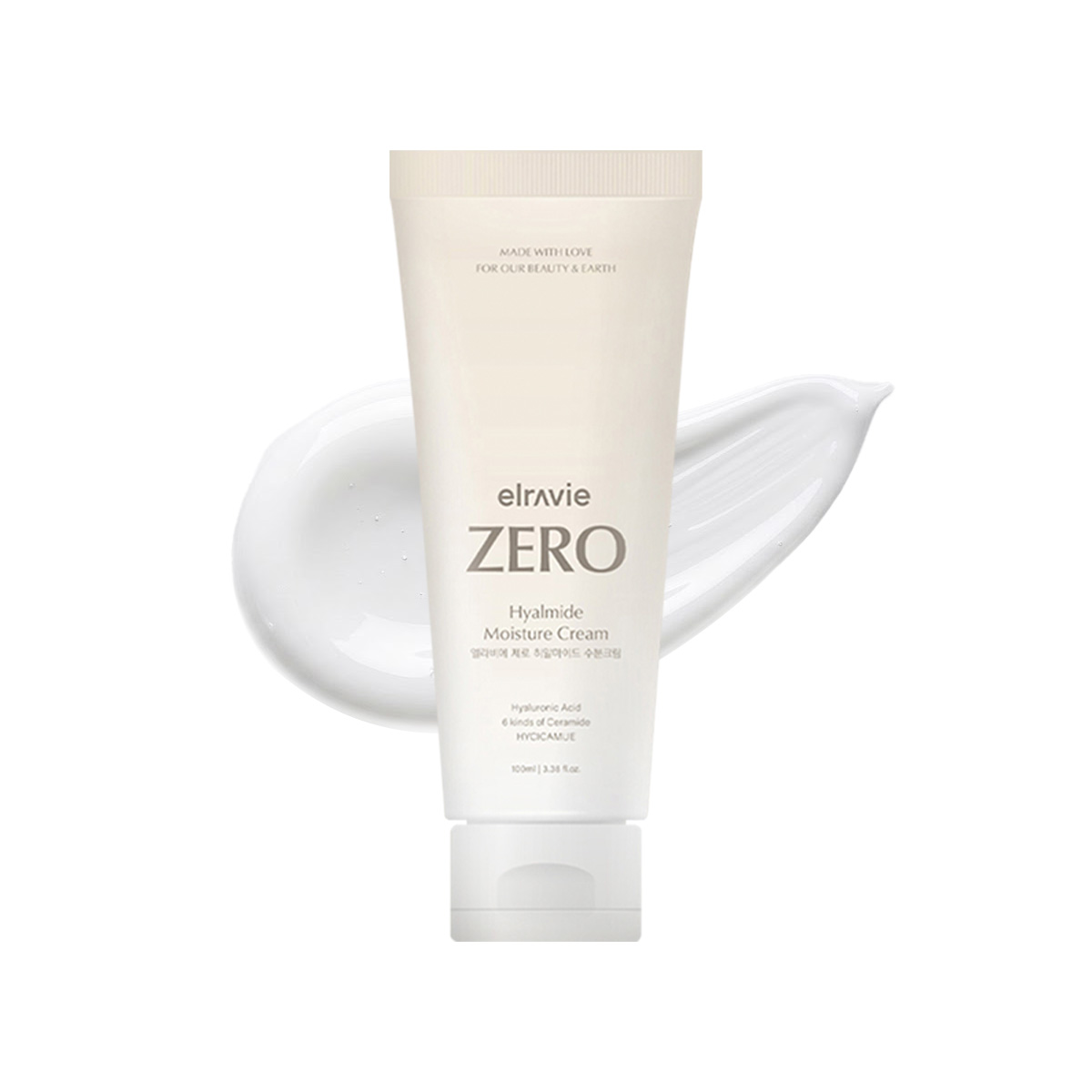 Kem dưỡng thuần chay Elravie Zero Hyalmide Moisture Cream 100ml