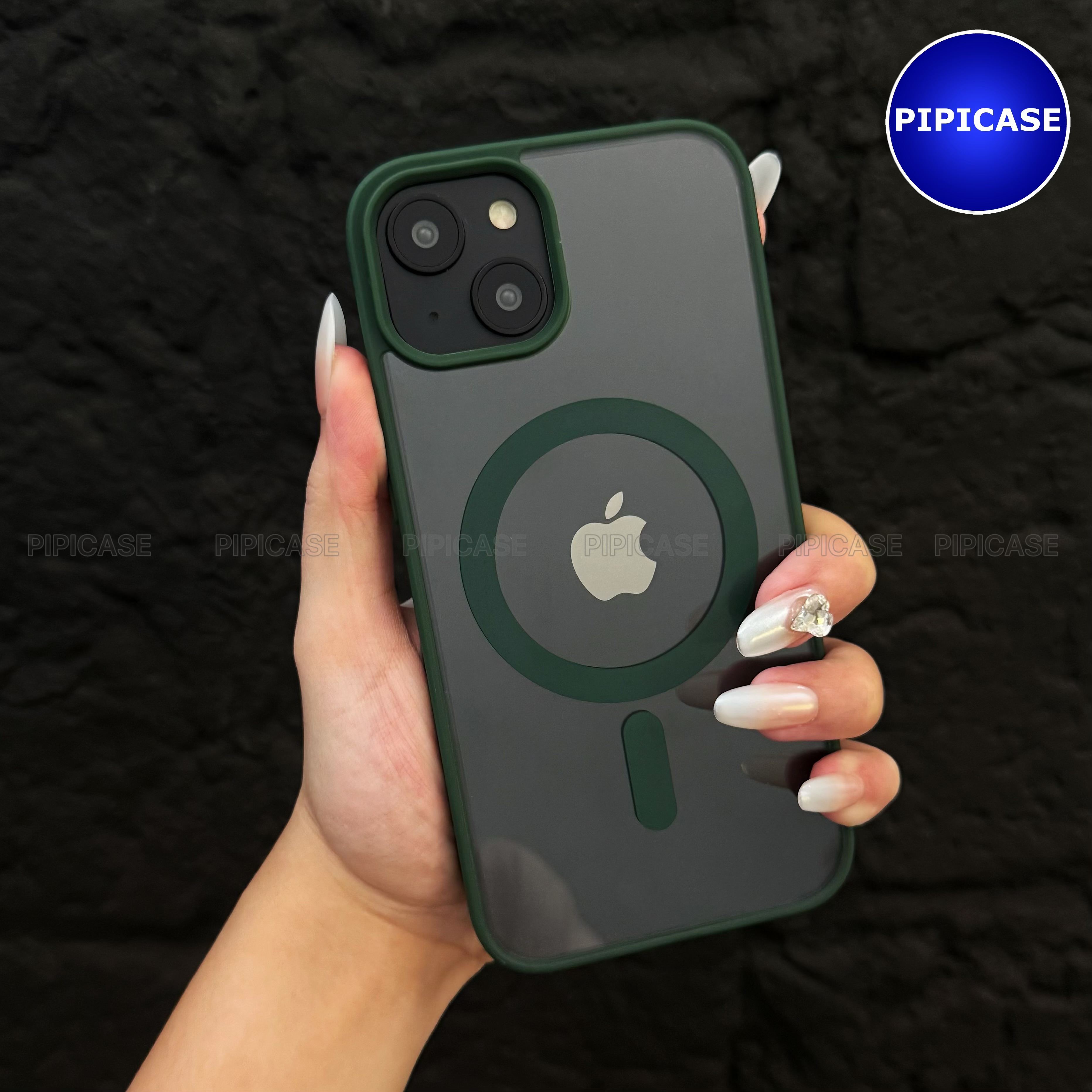 Ốp Lưng iPhone 15 Plus - Chic - Xanh Lá_thumbnail_7