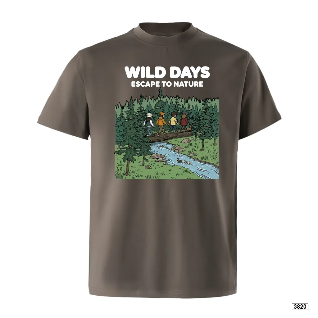 Áo thun nam oversize cá tính Wild Days TeePrint 3820_thumbnail_13