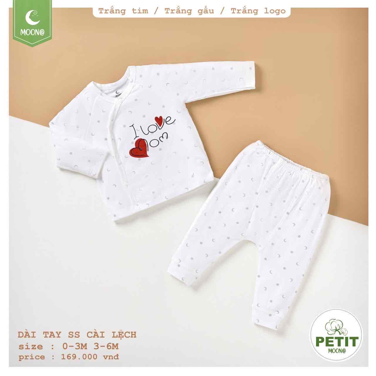 Bộ sơ sinh dài cài lệch thỏ gấu voi MOON_thumbnail_1