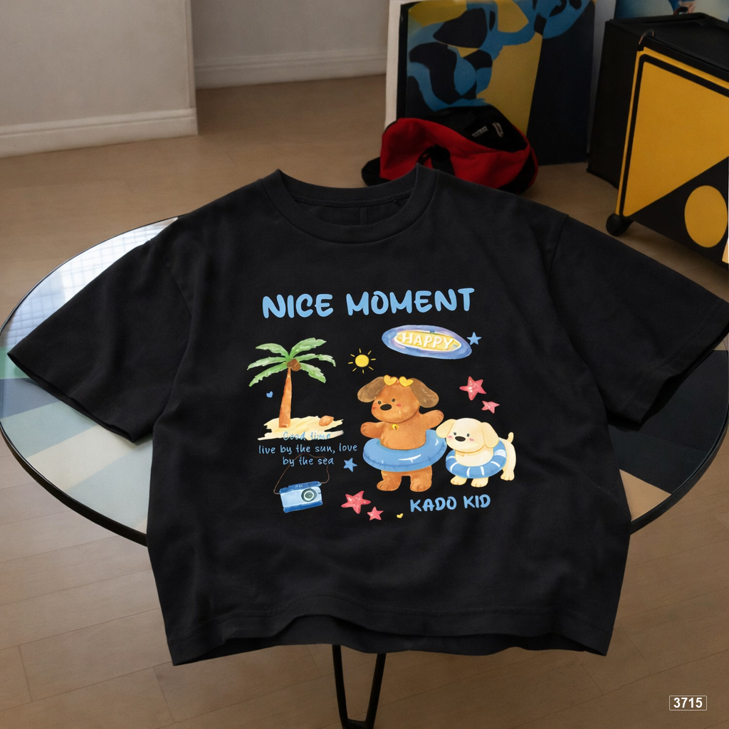 Áo thun bé gái cún con đáng yêu form rộng mùa hè Kado 3715_thumbnail_6