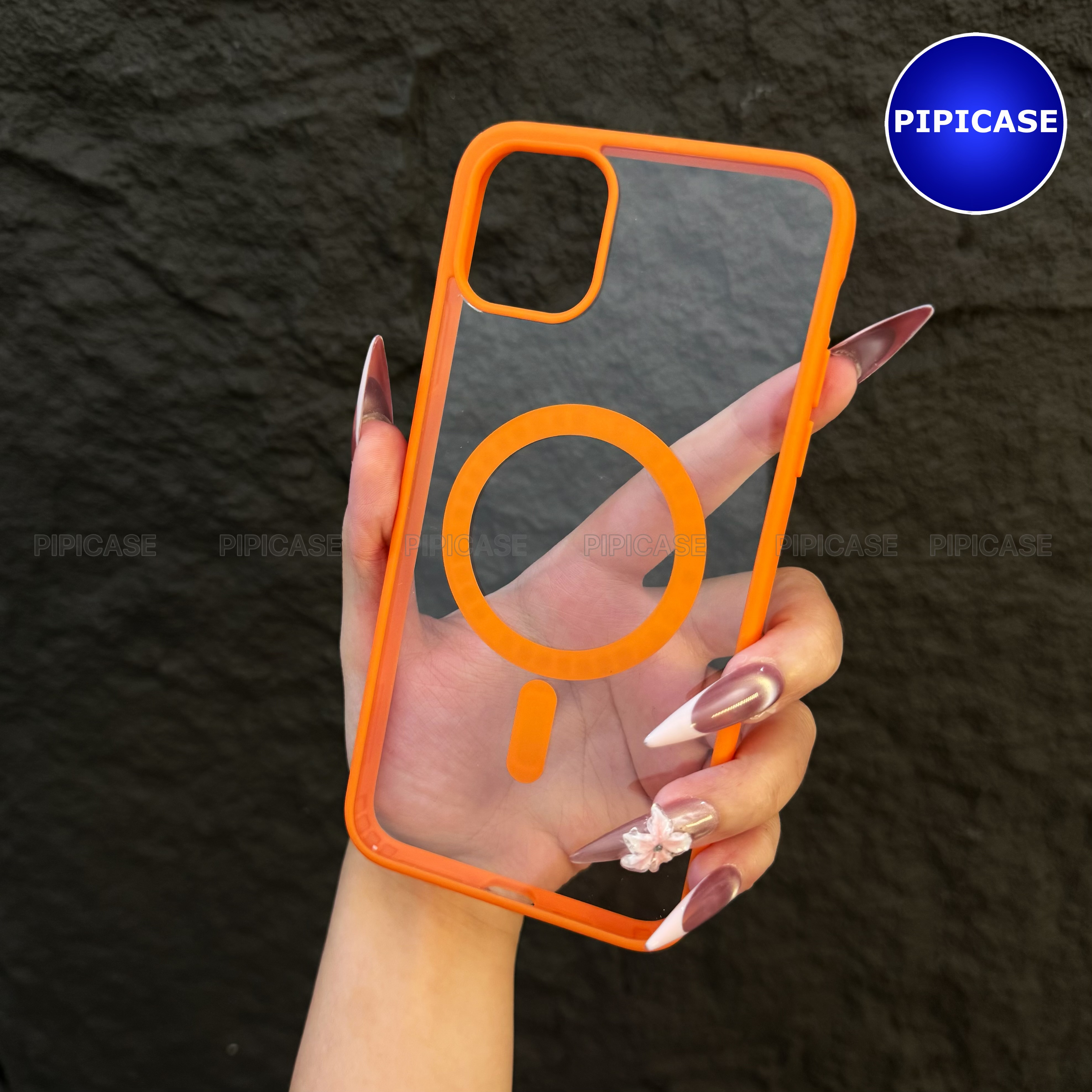 Ốp Lưng iPhone 11 Pro Max - Chic - Cam