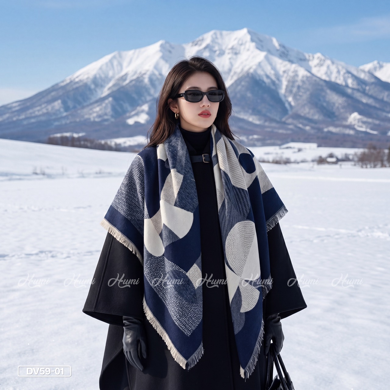 KHĂN CASHMERE VUÔNG 130x130CM (DV59-01)