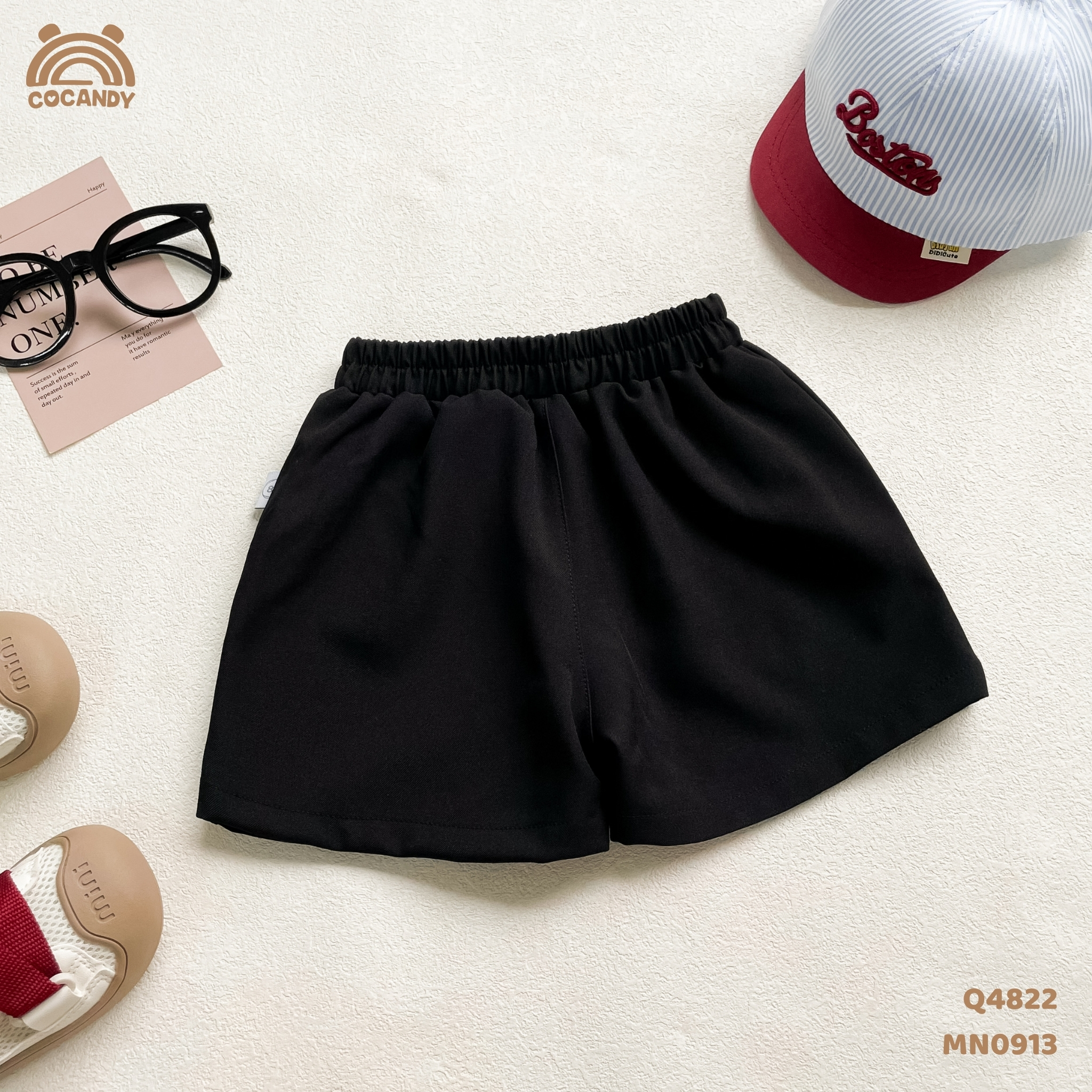 Quần cộc ĐEN vạt trước lệch_thumbnail_1