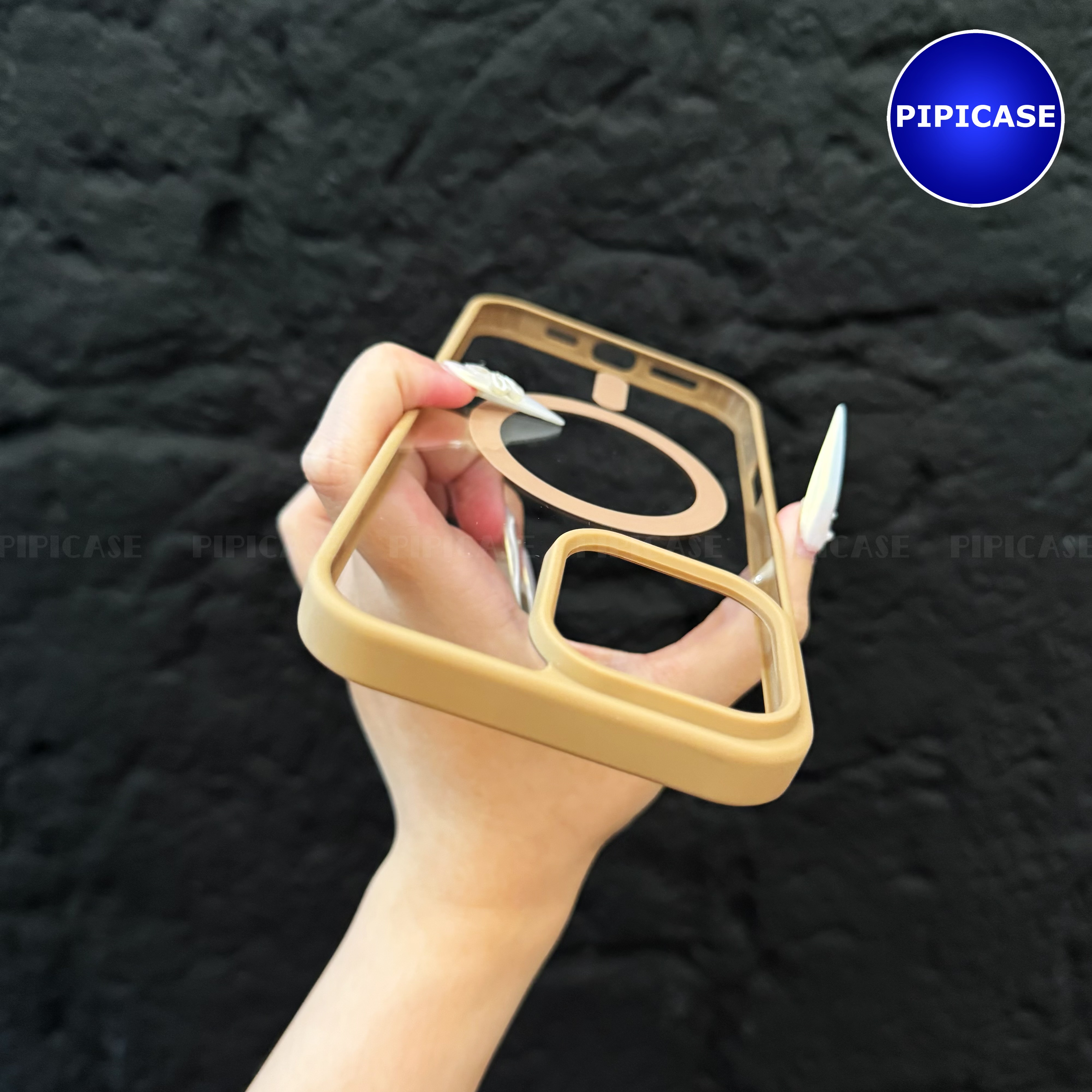 Ốp Lưng iPhone 16 Pro - Chic - Nâu Nhạt_thumbnail_16
