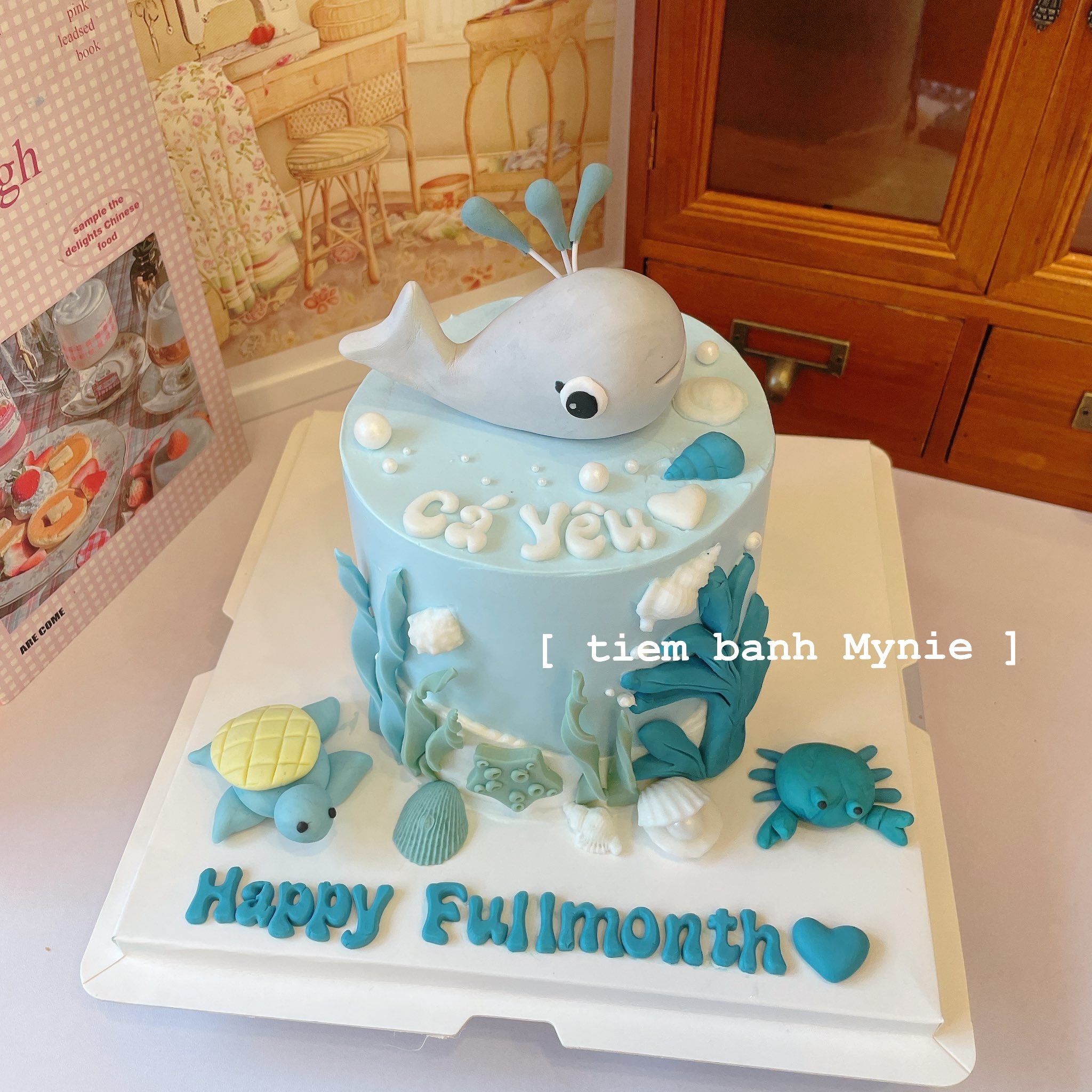 Bánh nặn cho bé chủ đề đại dương