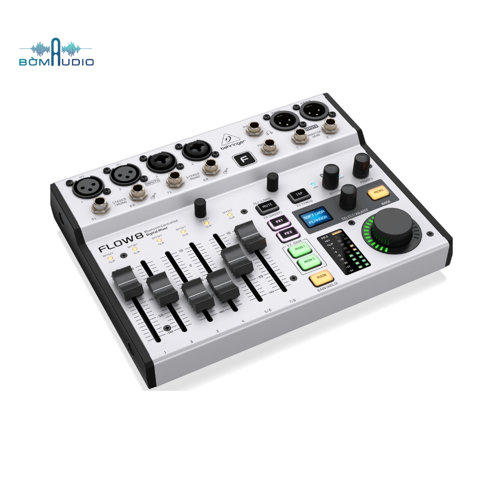 Bàn Mixer Digital BEHRINGER FLOW 8 INPUT 2 FX USB AUDIO INTERFACE_thumbnail_2