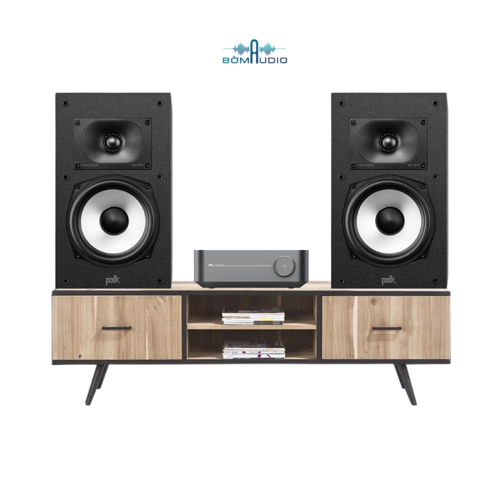 Combo Amply WIIM AMP PRO + Loa Bookshelf POLK AUDIO MONITOR XT20 - B393_thumbnail_0
