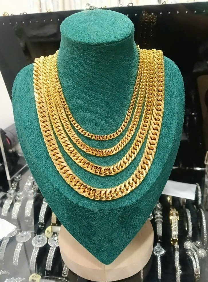 Dây Chuyền Khoen Lật Trơn