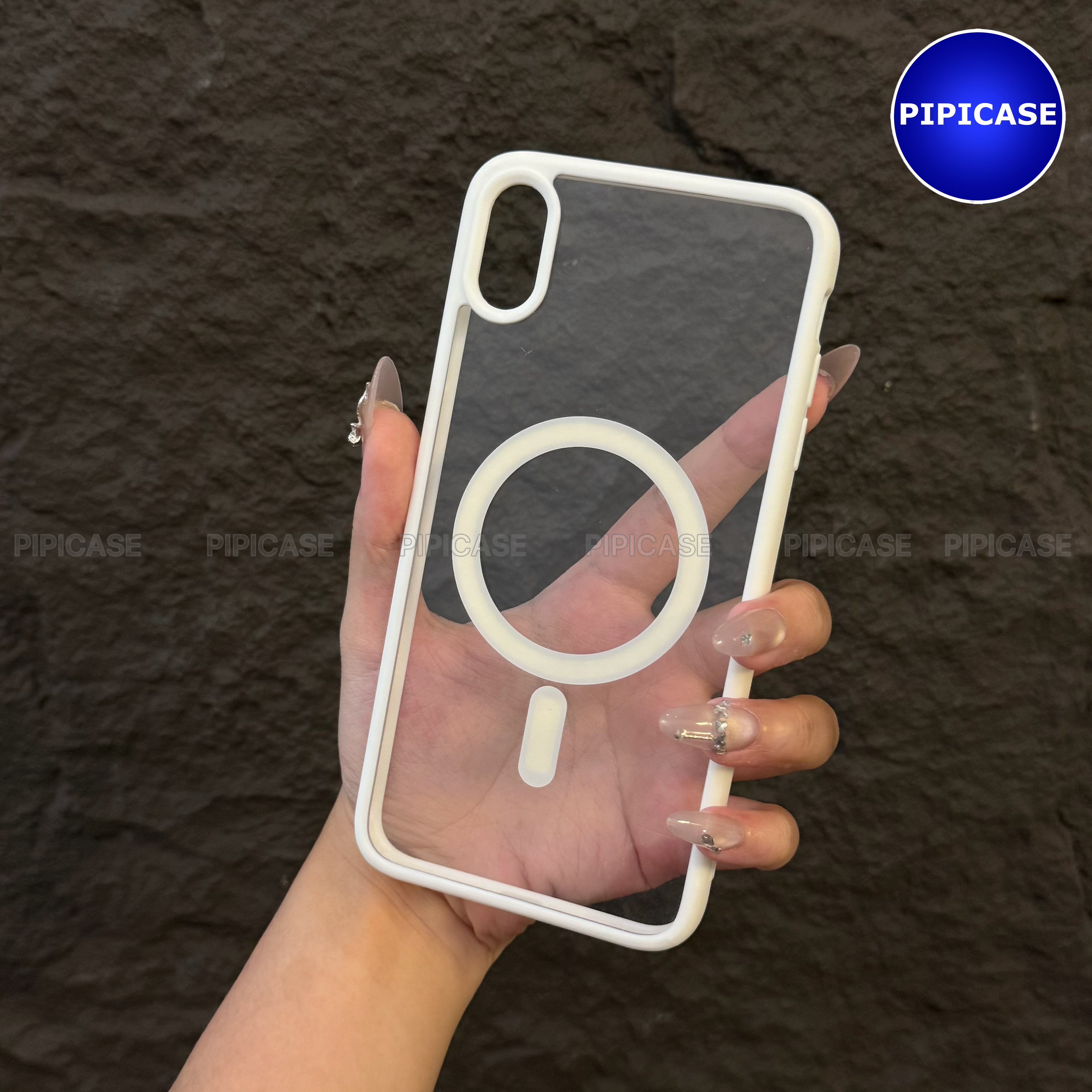 Ốp Lưng iPhone XS Max - Chic - Trắng