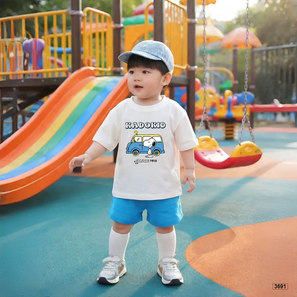 Áo thun trẻ em chất thoáng mát BST Snoopii đáng yêu Kado 3691_thumbnail_3