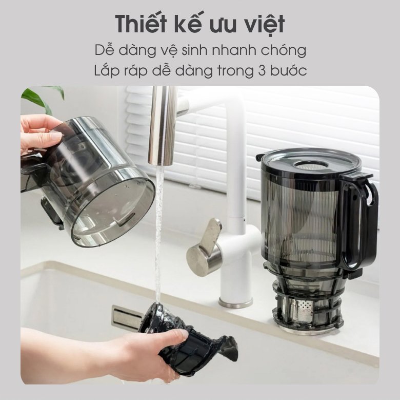 Máy ép chậm KALITE KSJ868 động cơ DC siêu khỏe ép kiệt bã_thumbnail_4