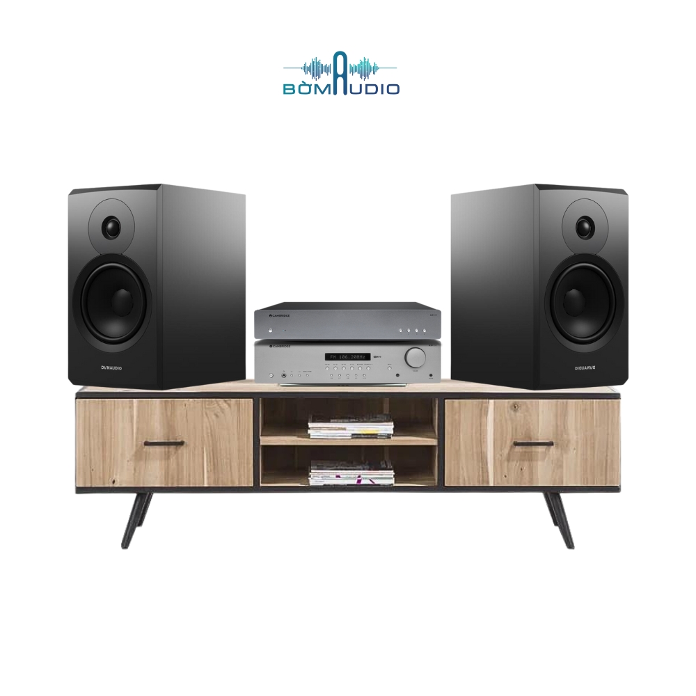 Combo Amply CAMBRIDGE AUDIO AXR100 + Network Player CAMBRIDGE AXN 10 + Loa Bookshelf  DYNAUDIO EMIT 20 - B69_thumbnail_2