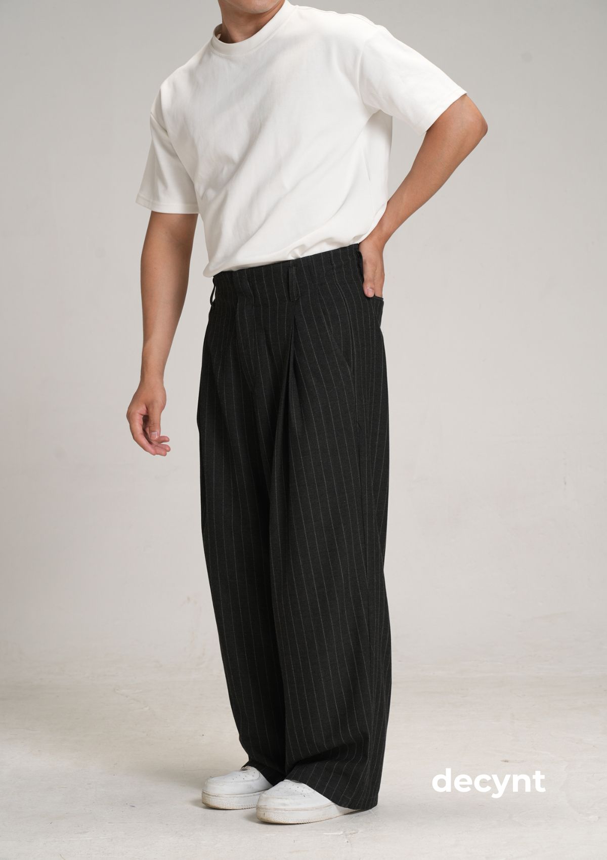 decynt Pants 03 - Quần suông xếp lý trên dưới chất liệu jean rủ thoáng mát_thumbnail_13