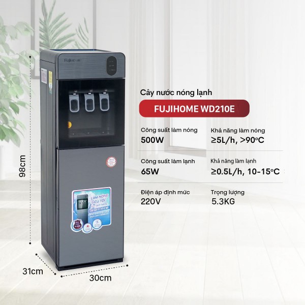 Cây nước nóng lạnh bình âm cao cấp WD210UE_thumbnail_1