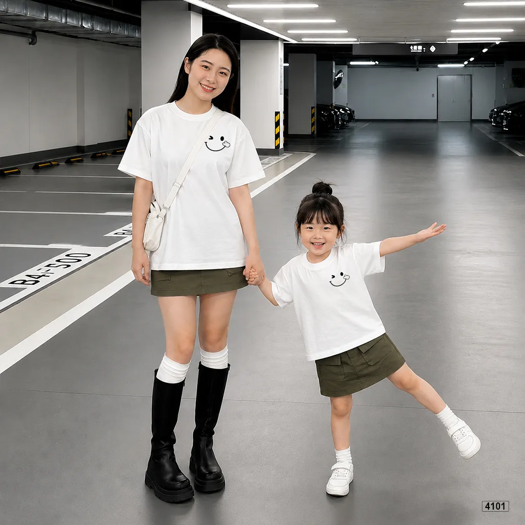 Áo thun cho bé và giá đình Baby Face đáng yêu Kado 4101_thumbnail_3