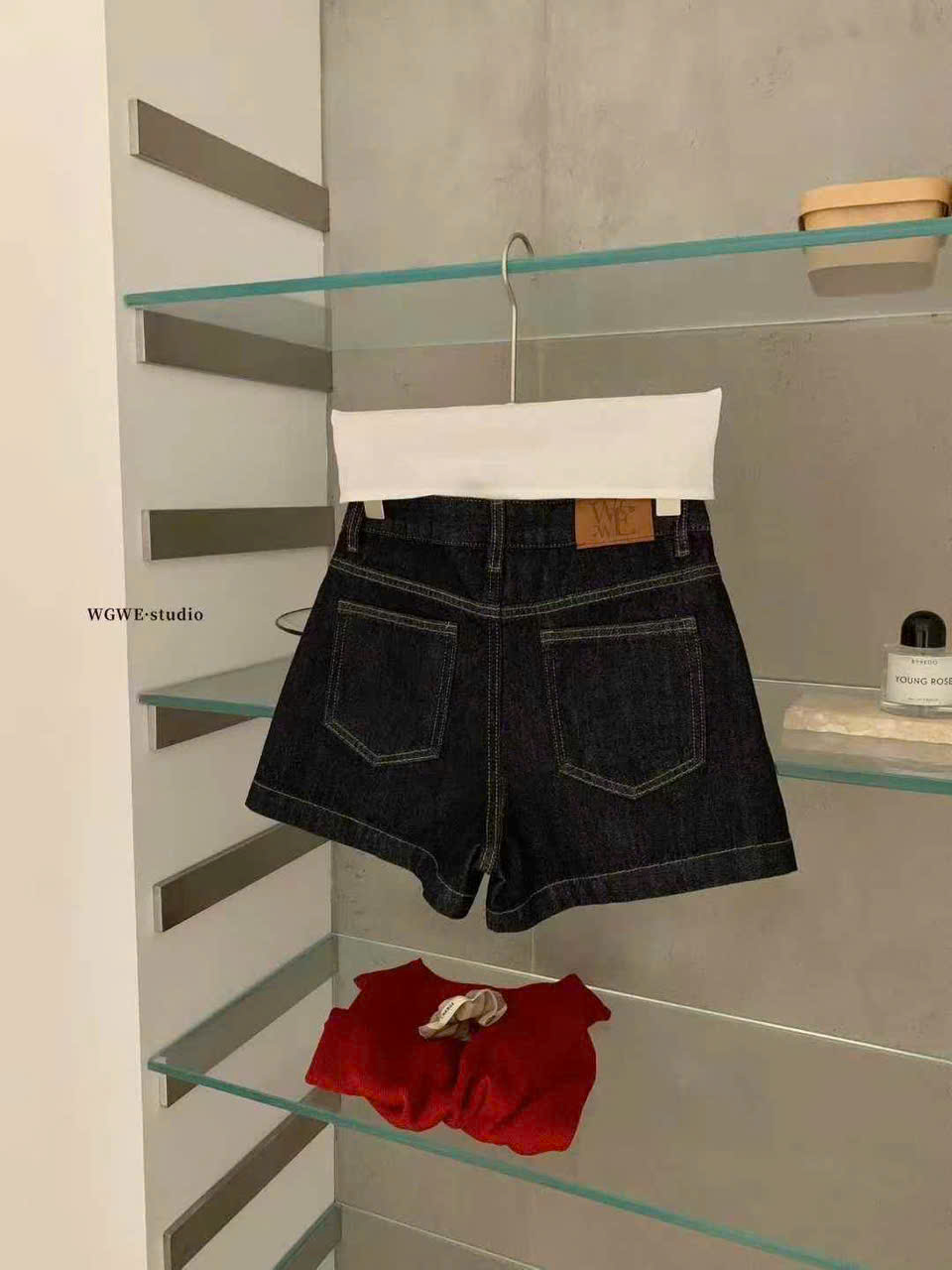 E363 SHORT JEAN ĐÙI WGWE 2 MÀU