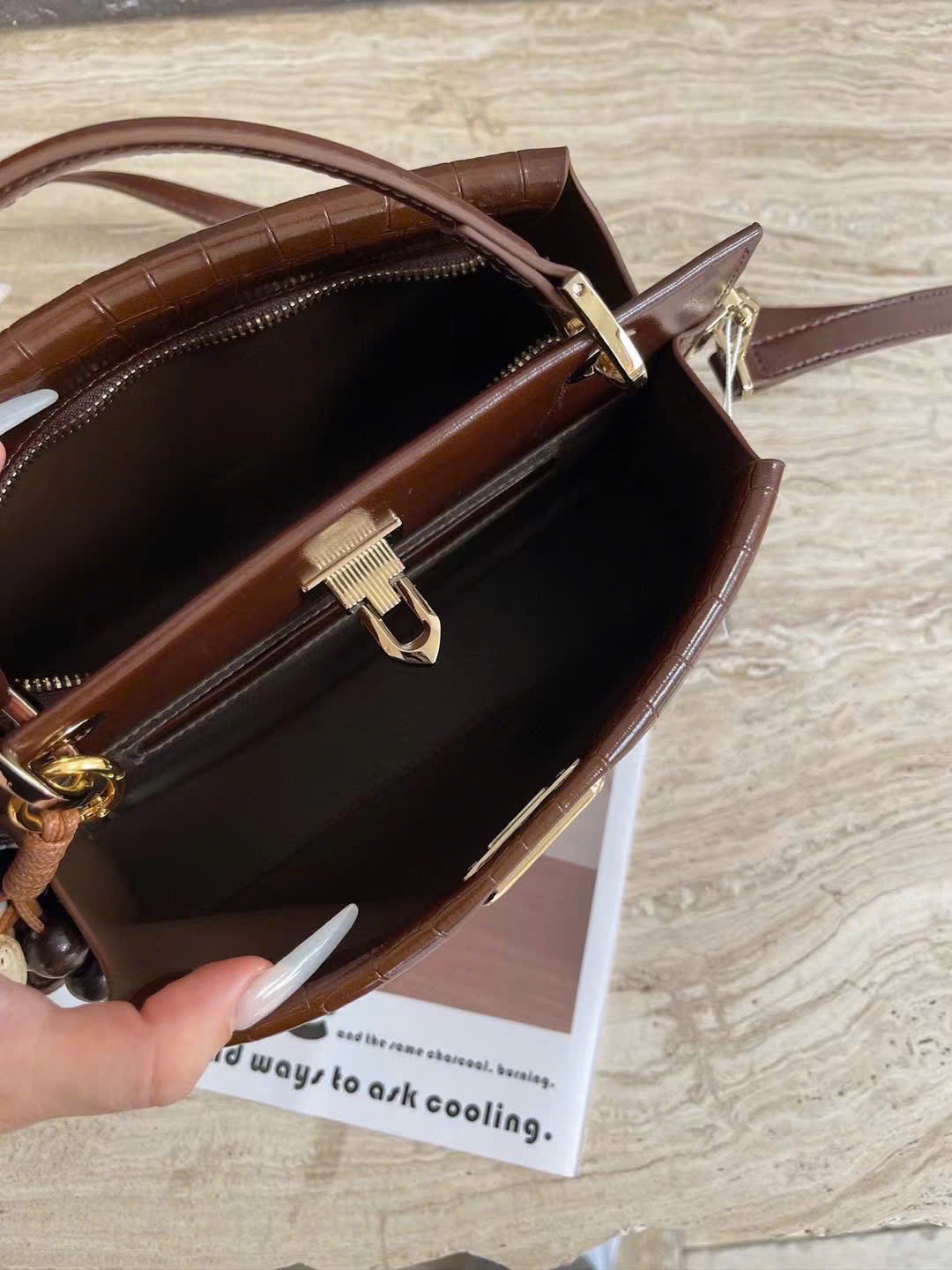 Túi COCY khóa gập size25.5 8895_thumbnail_4