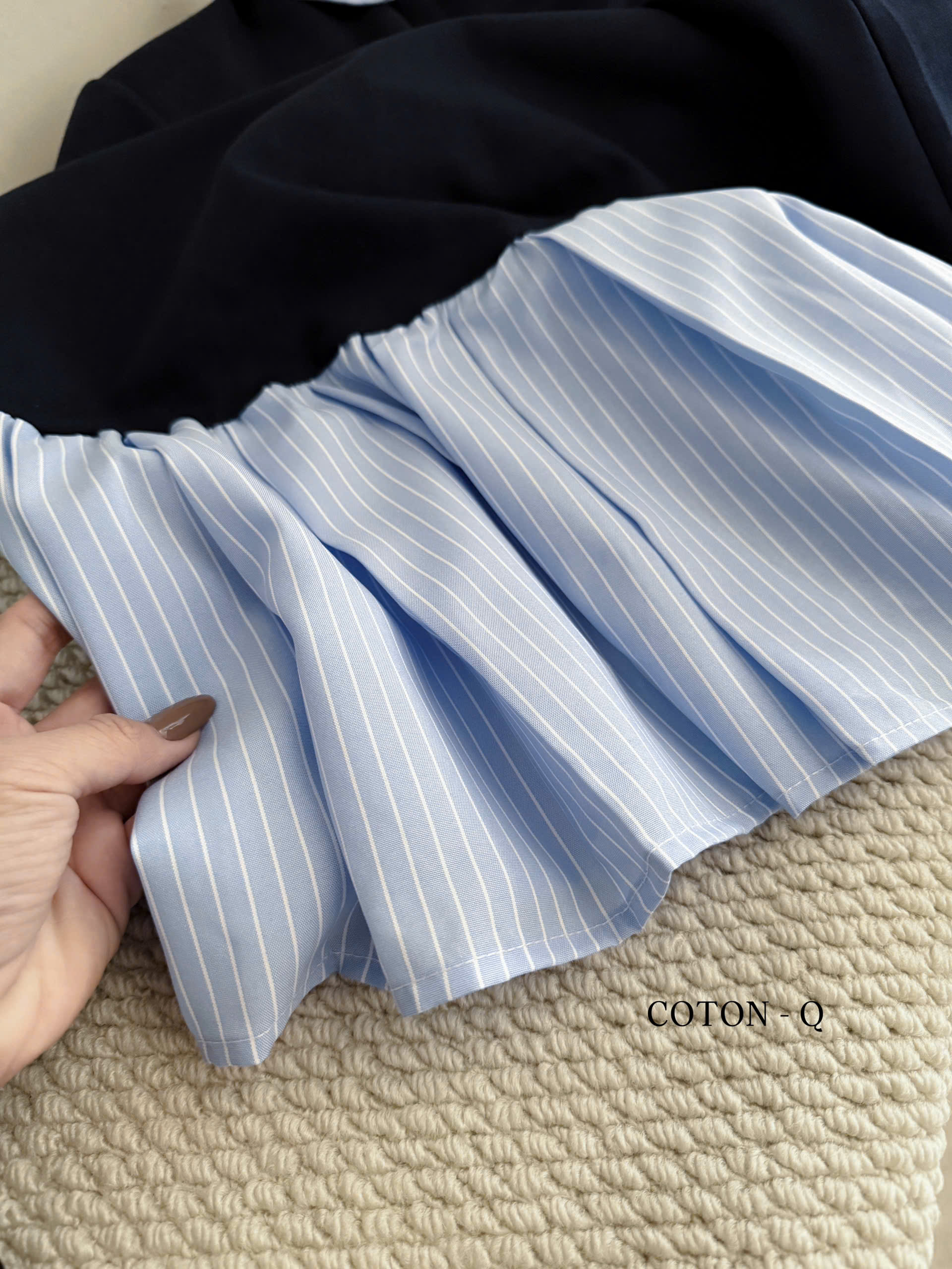 Đầm suông có cổ ( XANH ĐEN )_thumbnail_21