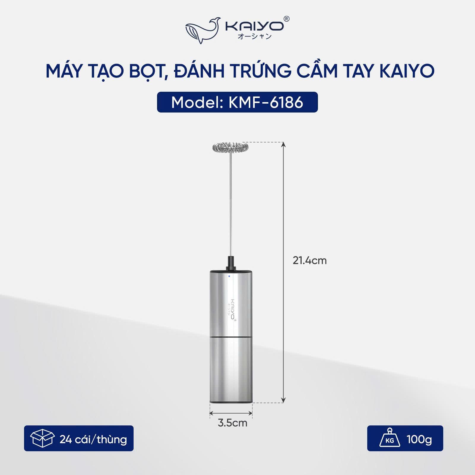MÁY TẠO BỌT - ĐÁNH TRỨNG CẦM TAY KAIYO_thumbnail_3