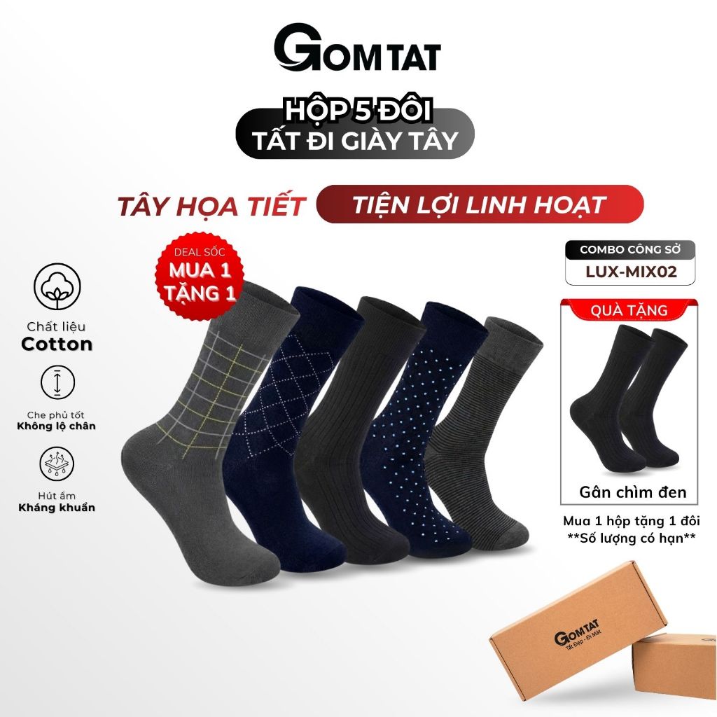 Combo tất giày tây họa tiết_thumbnail_2