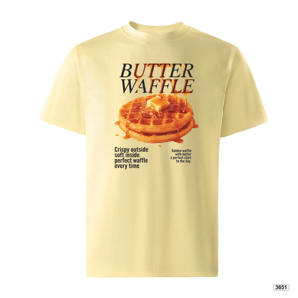 Áo thun nam form rộng Butter Waffle TeePrint 3651_thumbnail_6