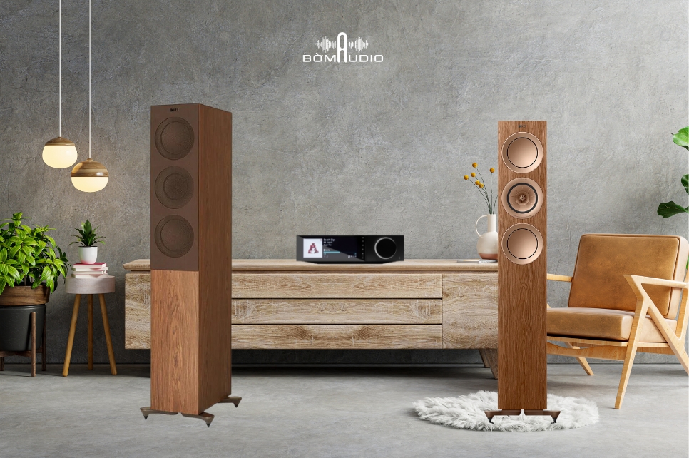 Combo Amply CAMBRIDGE EVO 75  + Loa Hi-end KEF R5 META - B299