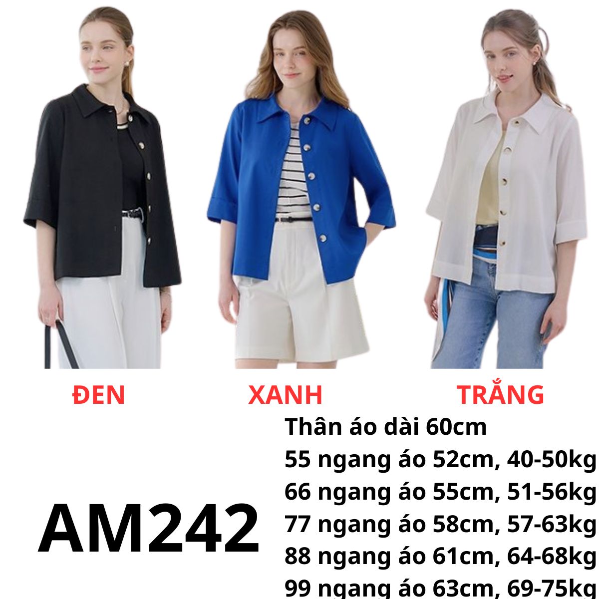 AM242 - Áo sơ mi form rộng