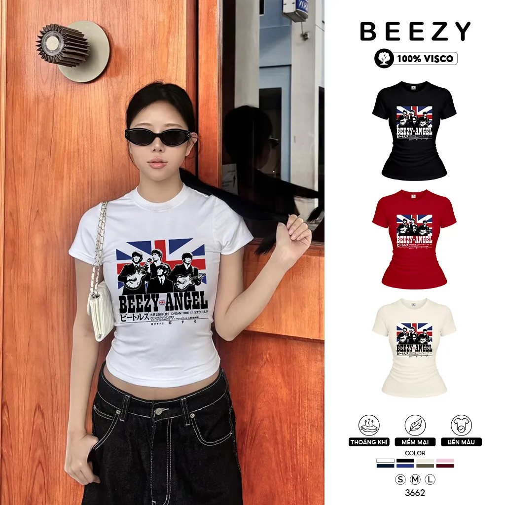Áo babytee form ôm chất thoáng mát Beezy 3662