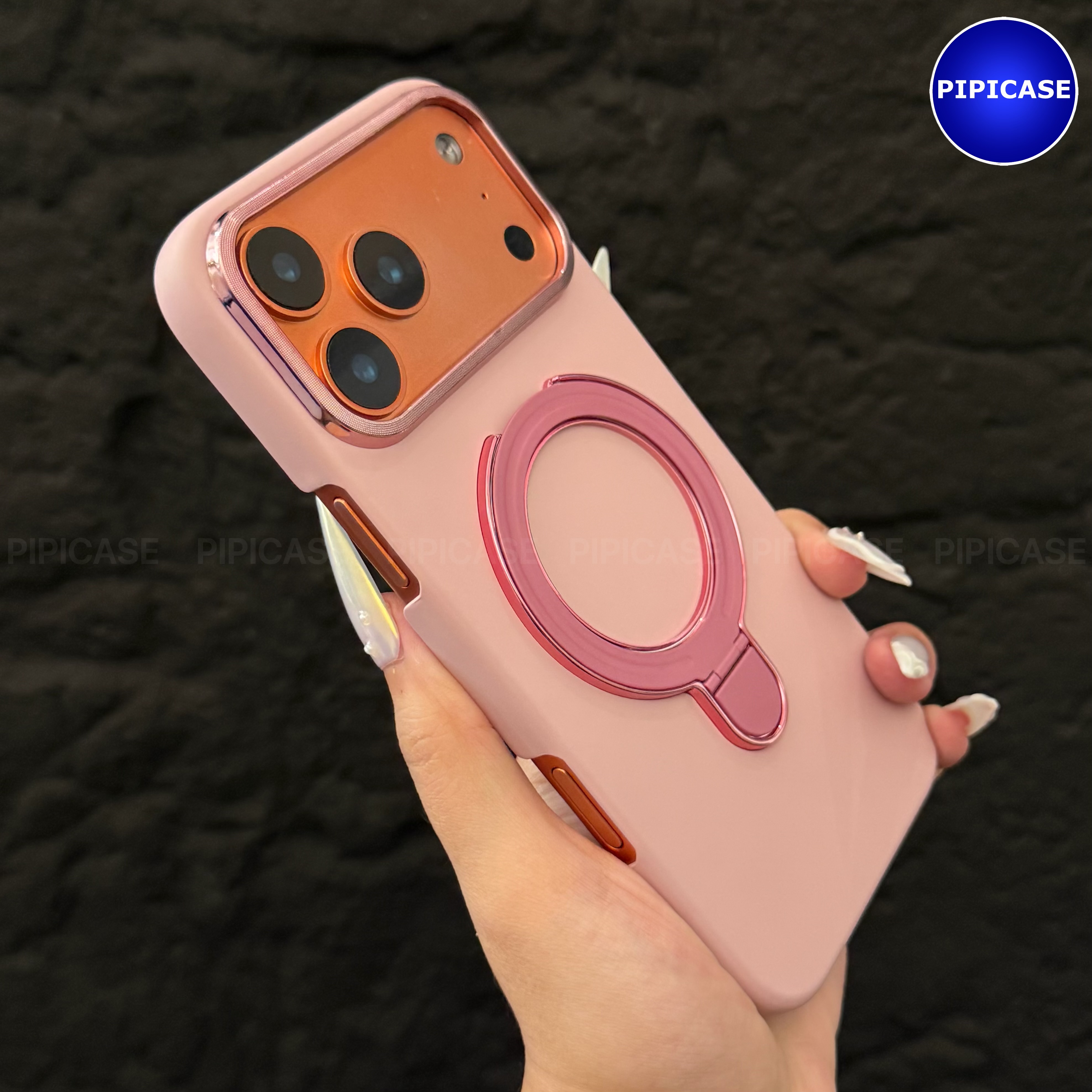 Ốp Lưng iPhone 17 Pro Max - Titan Force - Hồng_thumbnail_3