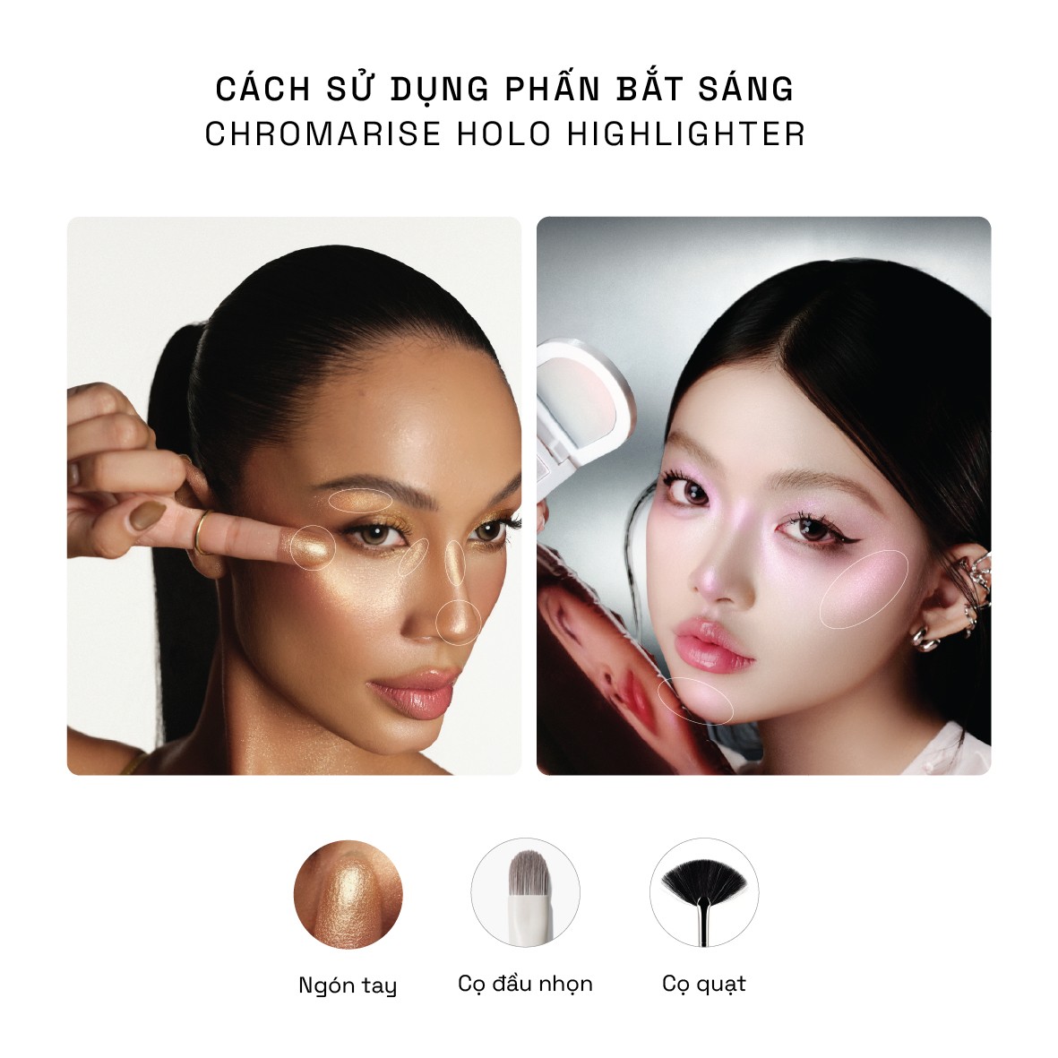 CHROMARISE HOLO HIGHTLIGHTER TRENDY BEAUTY (Màu 03 Gold Lux)_thumbnail_4