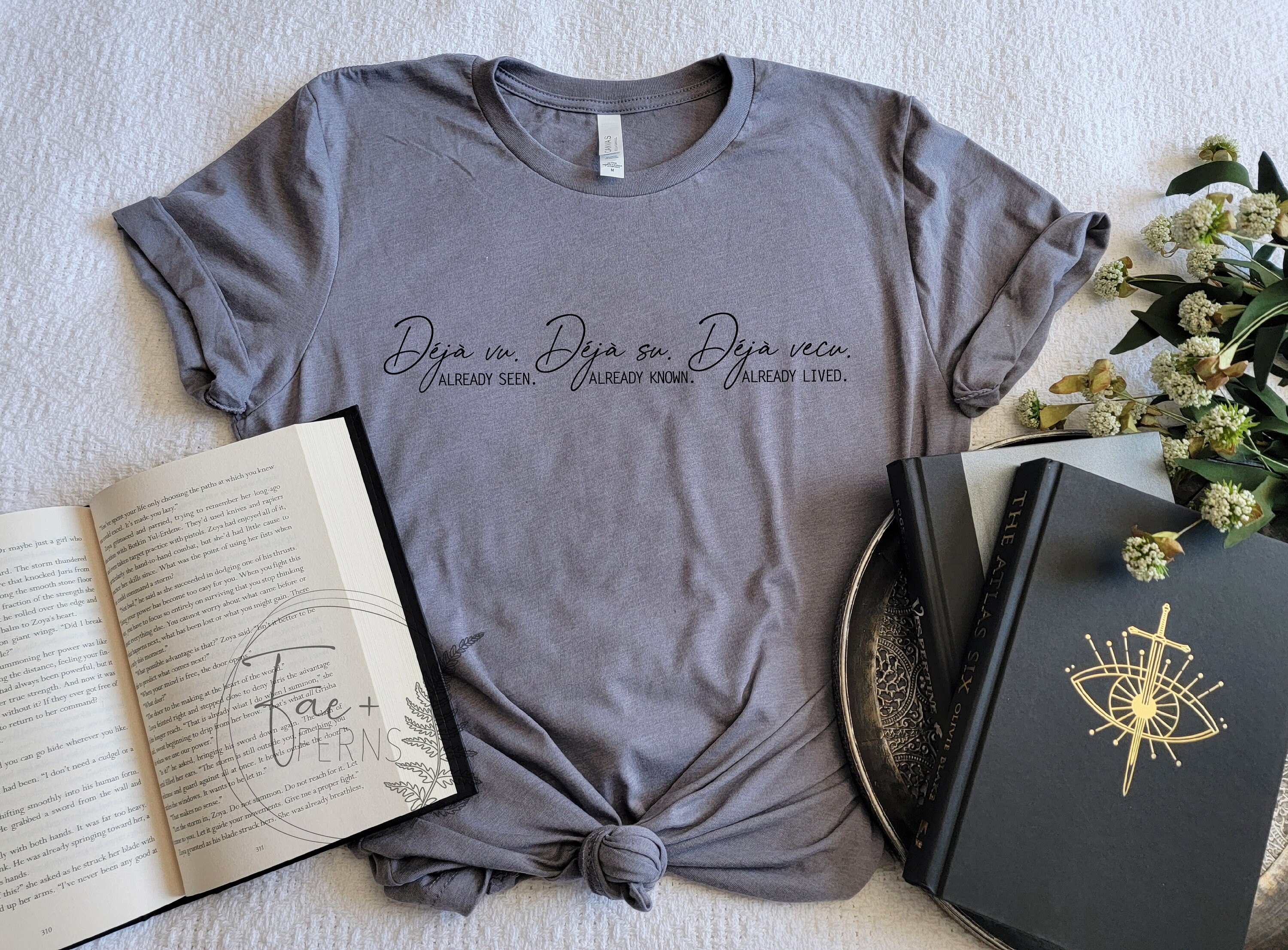Already Lived | Book Lovers T-Shirt DEJAVU_thumbnail_4