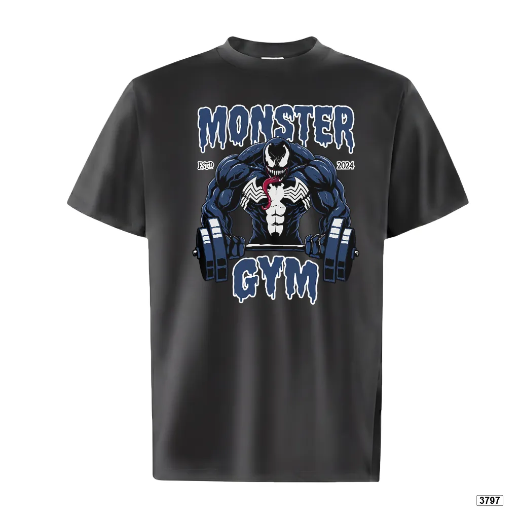 Áo thun nam form oversize Monster Gym phong cách mạnh mẽ cá tính TeePrint 3797_thumbnail_9