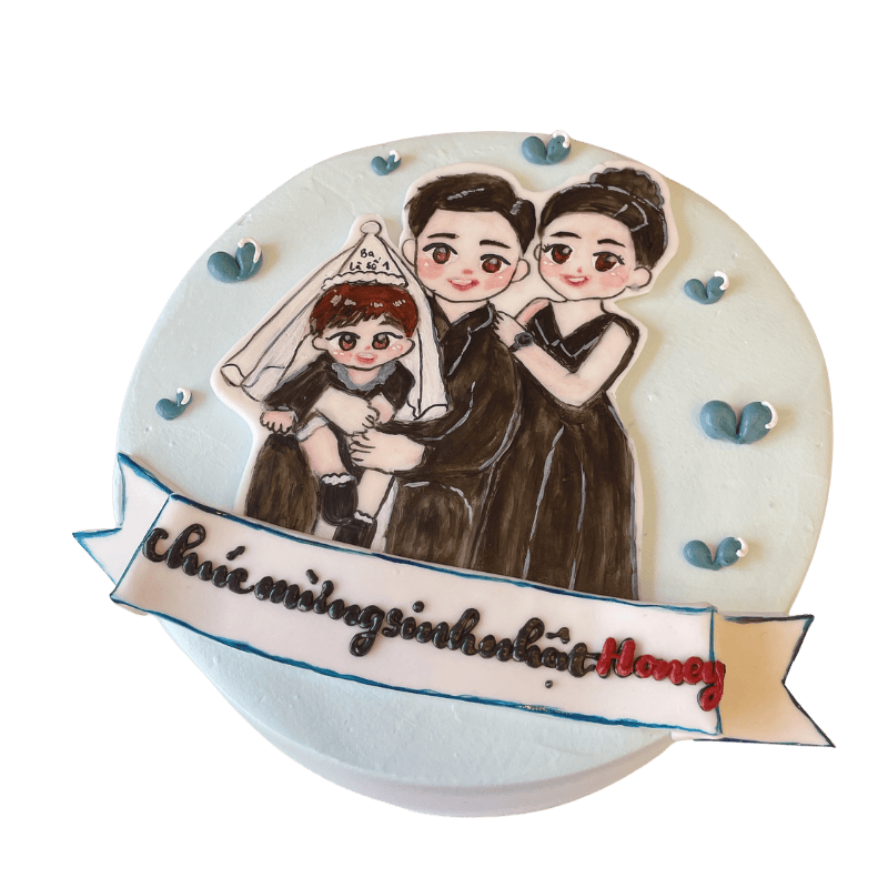 Bánh vẽ fodant_6