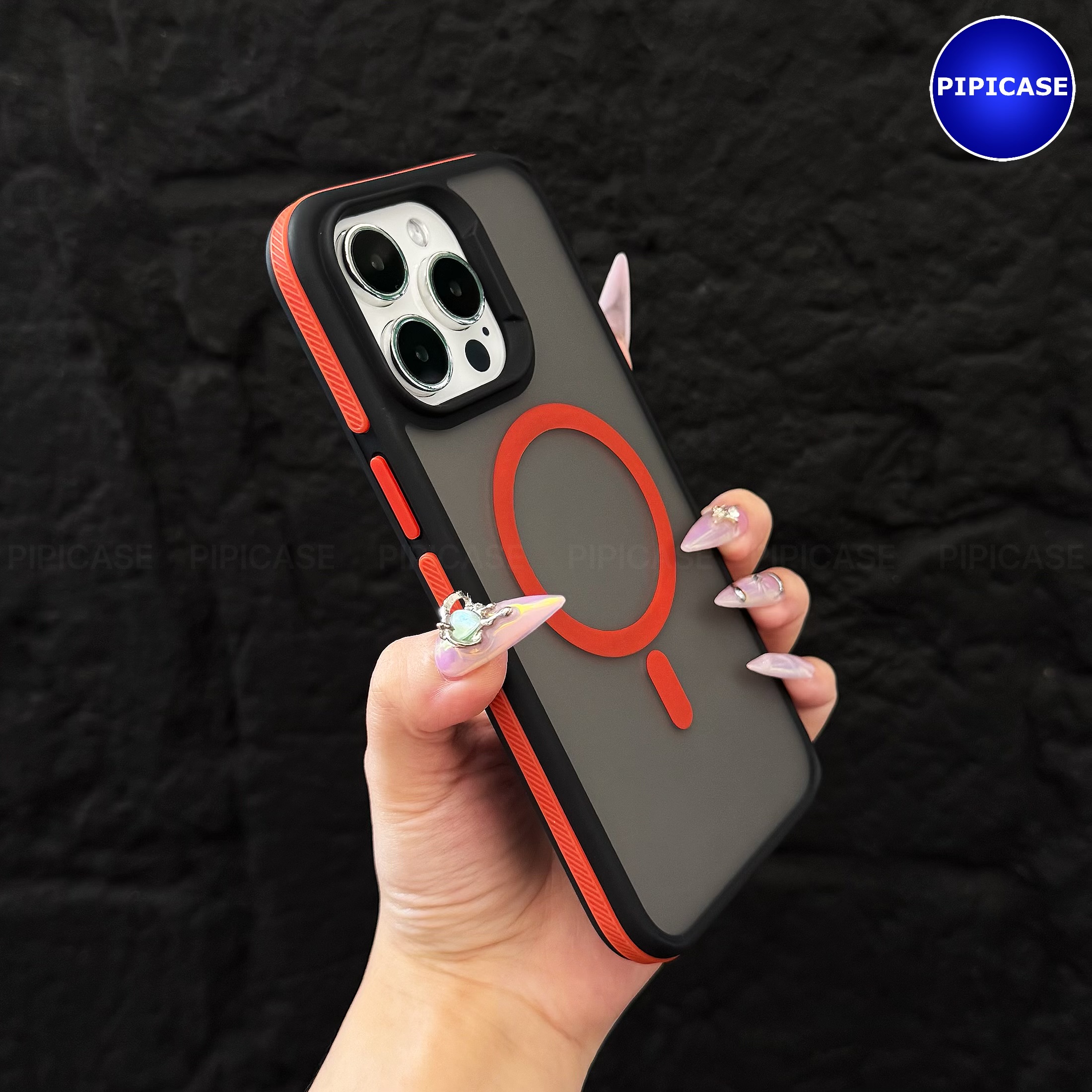 Ốp Lưng iPhone 15 Pro Max - Map - Đỏ_thumbnail_10